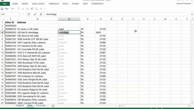 How To Separate Addresses In Excel From One Column To Four смотреть онлайн