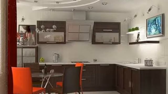 75+ Идей дизайна потолка кухни. Тренды 2019 и классические решения смотреть онлайн