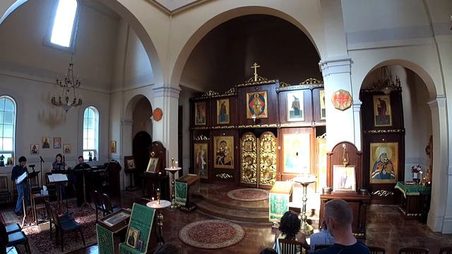 Great Vespers with hymns to The Great Prince Vladimir, 7/14/21 @ St.Innocent Macon Georgia смотреть онлайн