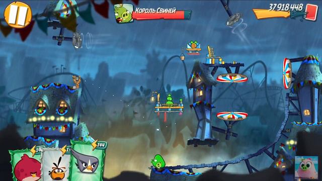 King Pig Panic/Паника короля свиней! 23/02/2022 Angry Birds 2. смотреть онлайн