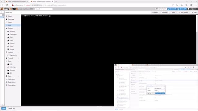 Настройка Proxmox VE, часть 3