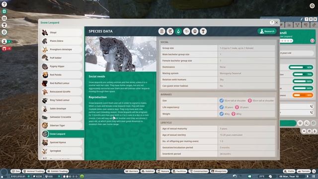 ? Siberian Tiger Habitat | Let's play Planet Zoo Franchise Mode | Ep. 6 | смотреть онлайн