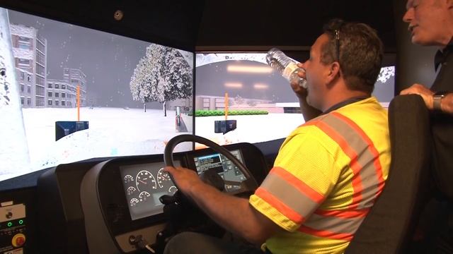 Snow Plow Simulator Training смотреть онлайн