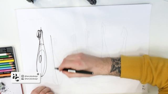 Sketching Tutorial 01- Easily Sketch Hand-Held Forms, Fast! смотреть онлайн