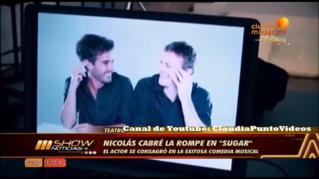Nicolás Cabré y el éxito de "Sugar" Teatro Lola Membrives смотреть онлайн