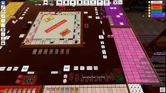 Tabletop Simulator: Monopoly - Community Game Night - 05/03/23 смотреть онлайн