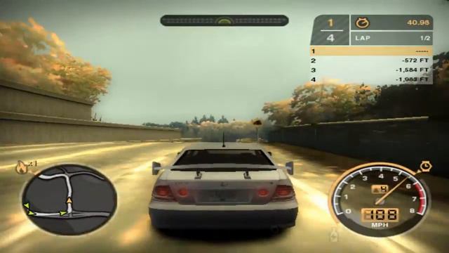 Слепой мусор Need For Speed Most Wanted № 2 смотреть онлайн