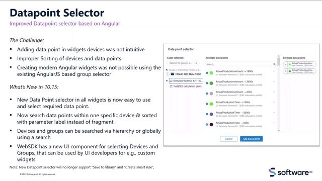 Cumulocity IoT 10.15 | Application Enablement