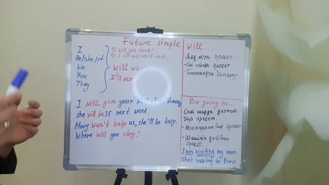 Future simple/келер шақ смотреть онлайн