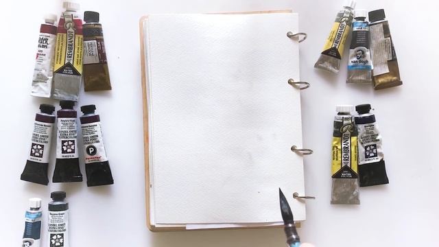 Мои самые необходимые цвета для портрета: ЧЕРНЫЕ смотреть онлайн