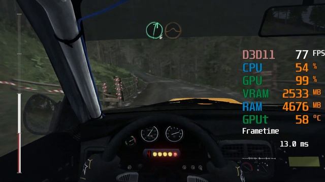 GeForce GTX 1050 ti -- Intel Core i3-9100F -- DiRT Rally Benchmark смотреть онлайн