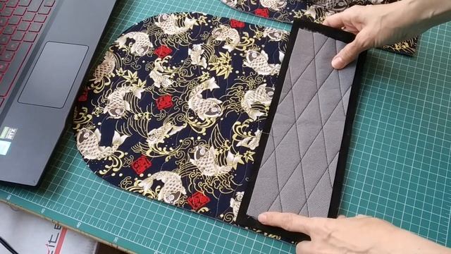 Новый рюкзак из интересной ткани. Подробный МК. смотреть онлайн