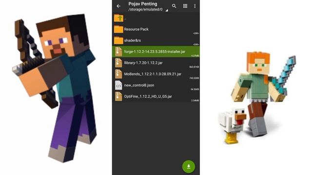 Cara Pasang Forge+Optifine MOD Moben's 1.12.2 Java Android | PojavLauncher смотреть онлайн