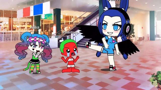 Gặp kẻ xấu trong siêu thị // Gacha life// Gacha cute смотреть онлайн