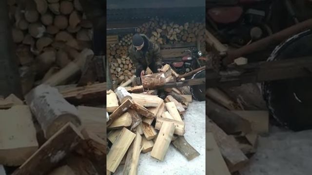 Дровокол из редуктора!!! смотреть онлайн
