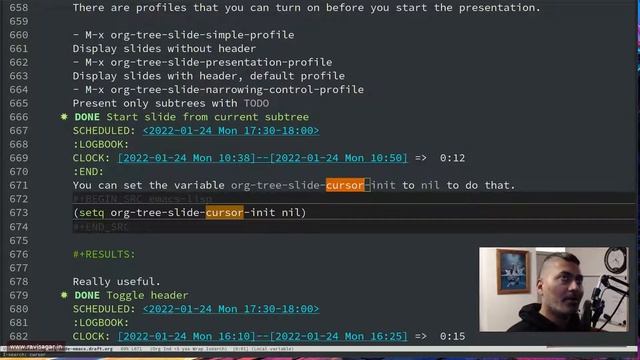 Org-mode - Set local file variables смотреть онлайн
