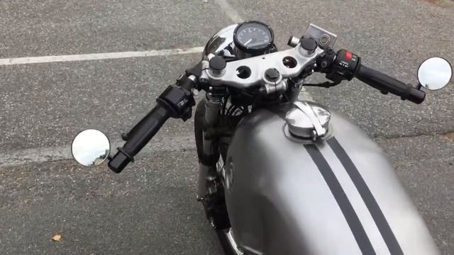 GR650 Cafe racer project part2 смотреть онлайн
