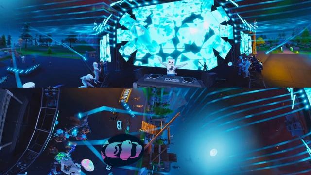 ? Fortnite's Marshmello Concert in VR - A 360° Virtual Reality Experience смотреть онлайн