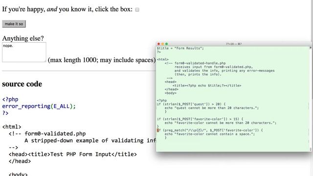 validate server side part1a смотреть онлайн