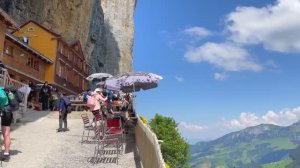 Уникальный горный отель, Эшер-Вильдкирхли, на отвесной скале! Эбенальп - "Мекка" параглайдинга!