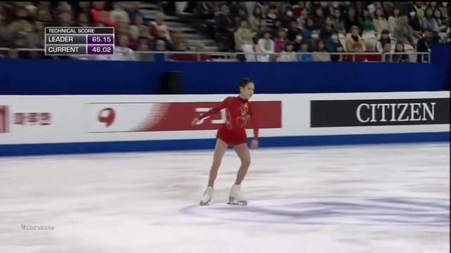 2015 Worlds   Ladies   LP   Satoko Miyahara   Miss Saigon