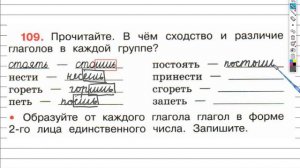 Упражнение 109 - ГДЗ по Русскому языку Рабочая тетрадь 4 класс (Канакина, Горецкий) Часть 2