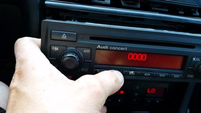 Audi Concert Hogyan adjuk meg a rádió kódot смотреть онлайн