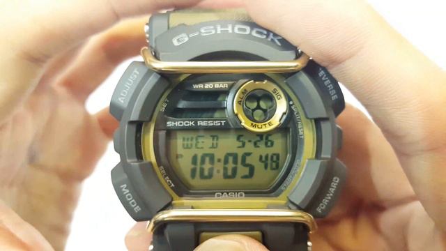 CASIO G-SHOCK WATCH GD-400-9DR UNBOXING