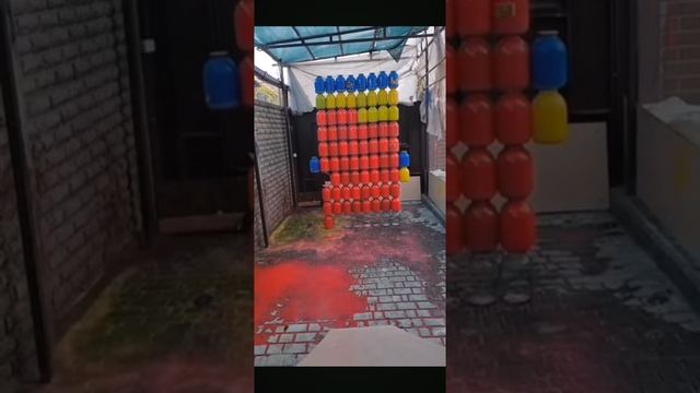 бью бутылки по лестнице, РЕЛАКС для Глаз, и ушей, приятный звук, антистресс смотреть онлайн
