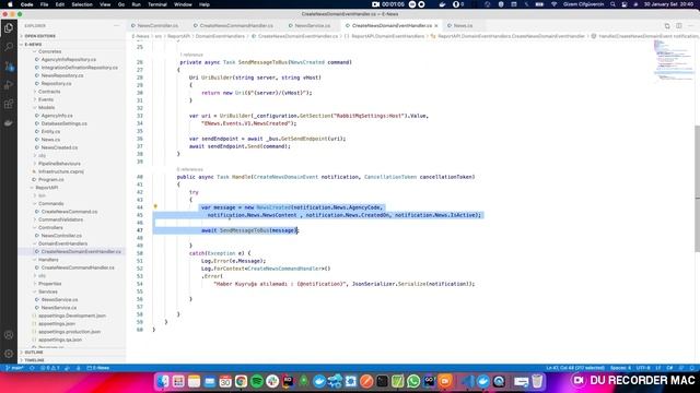 .Net Core API Ve Consumer ile MongoDB - RabbitMQ kullanarak Webhook Entegrasyon Çözümü #Part1 смотреть онлайн