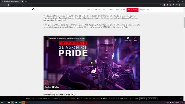 Hitman III - Seven Deadly Sins - Pride смотреть онлайн