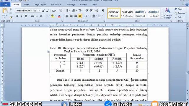 Cara Copy Paste Tabel di Word 2010 смотреть онлайн