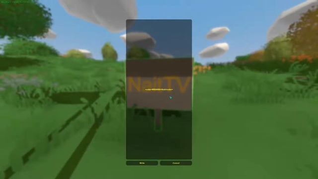 UNTURNED Пишем на табличках, цветными буквами смотреть онлайн