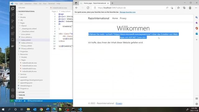 Localizing ASP.NET 6.0 Razor Pages смотреть онлайн