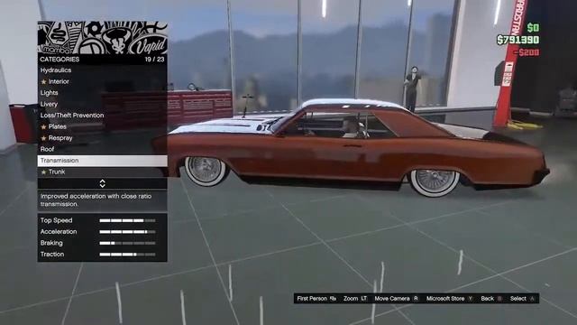 gta 5 custioming of the buccaneer custom (1970-1972 Chevrolet Monte Carlo) смотреть онлайн