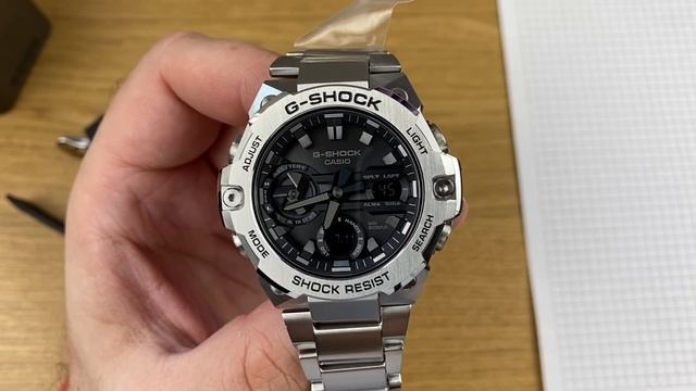 САМЫЕ ТОНКИЕ СТАЛЬНЫЕ ДЖИШОКИ! G-Shock GST-B400