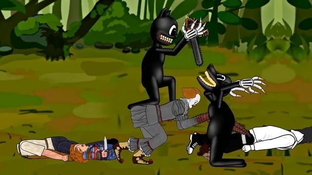 Cartoon Cat vs Siren Head, Cartoon Dog, Slenderman, Pennywise, Jeff, Jason, Chucky, Granny & +More смотреть онлайн