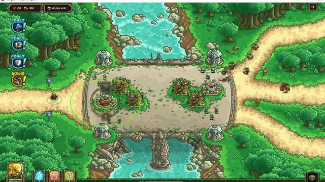Обзор Мини Игра - "Kingdom Rush Origins" смотреть онлайн
