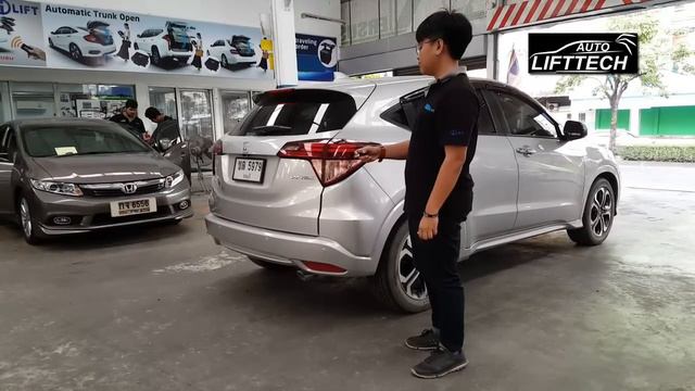 Honda HR-V ติดตั้งประตูท้ายไฟฟ้าSensorเท้า By Auto Lift Tech смотреть онлайн