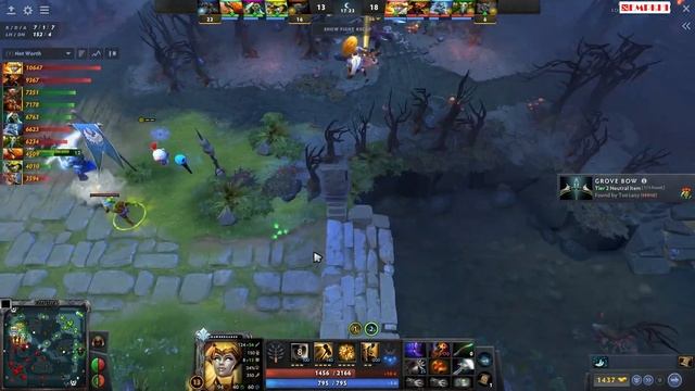 [DOTA 2] LGD.niu the DAWNBREAKER [OFFLANE] [7.34d] смотреть онлайн