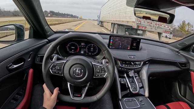2024 Acura TLX Type S - POV Driving Impressions смотреть онлайн