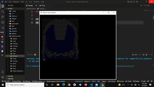 Draw Real Iron man in Python ||Simple Coder BK |#python смотреть онлайн