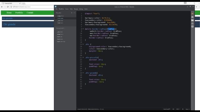 SASS & SCSS per Principianti #6 - Mixin смотреть онлайн