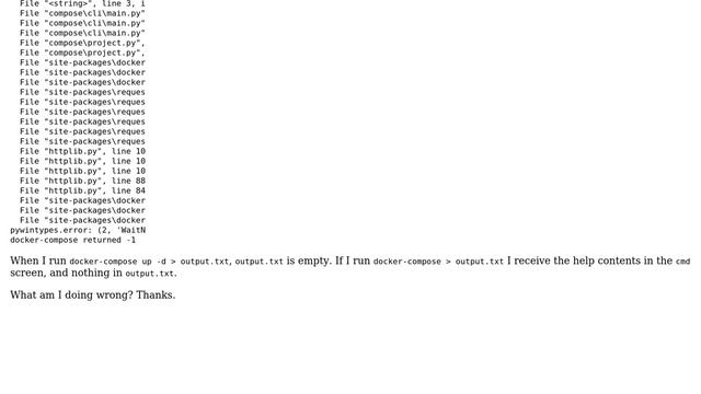 Can't create Wordpress docker on Windows смотреть онлайн