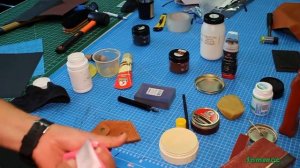 Работа с кожей / Обработка торца / Полировка края кожи / Красивый урез без покраски, своими руками