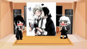 Реакция Ацуши и Акутагавы на шипы яой шин соукоку