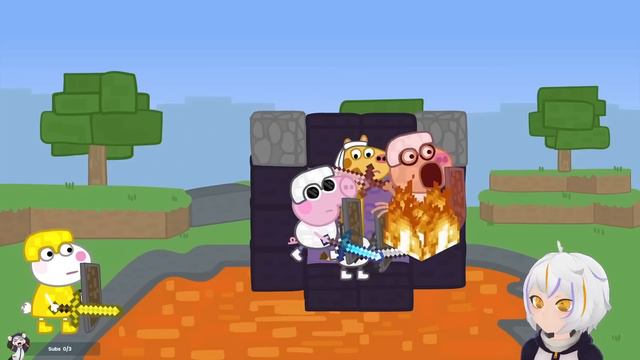 Peppa Pig en Minecraft 2 | ChuyMine REACCIONA a sequence смотреть онлайн