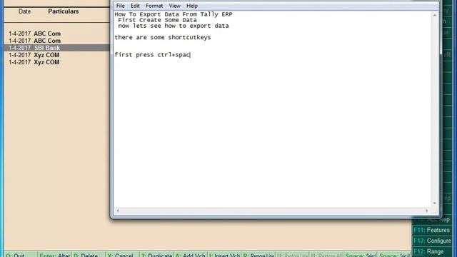 How to Export Data From Tally In jpg, xls, xml etc Format смотреть онлайн