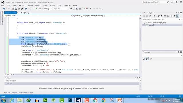 100 - Format Excel cells to store values as text in C# смотреть онлайн