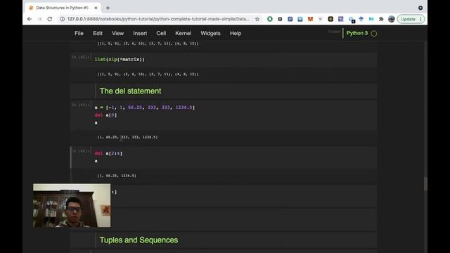 The del Statement with Python ? смотреть онлайн